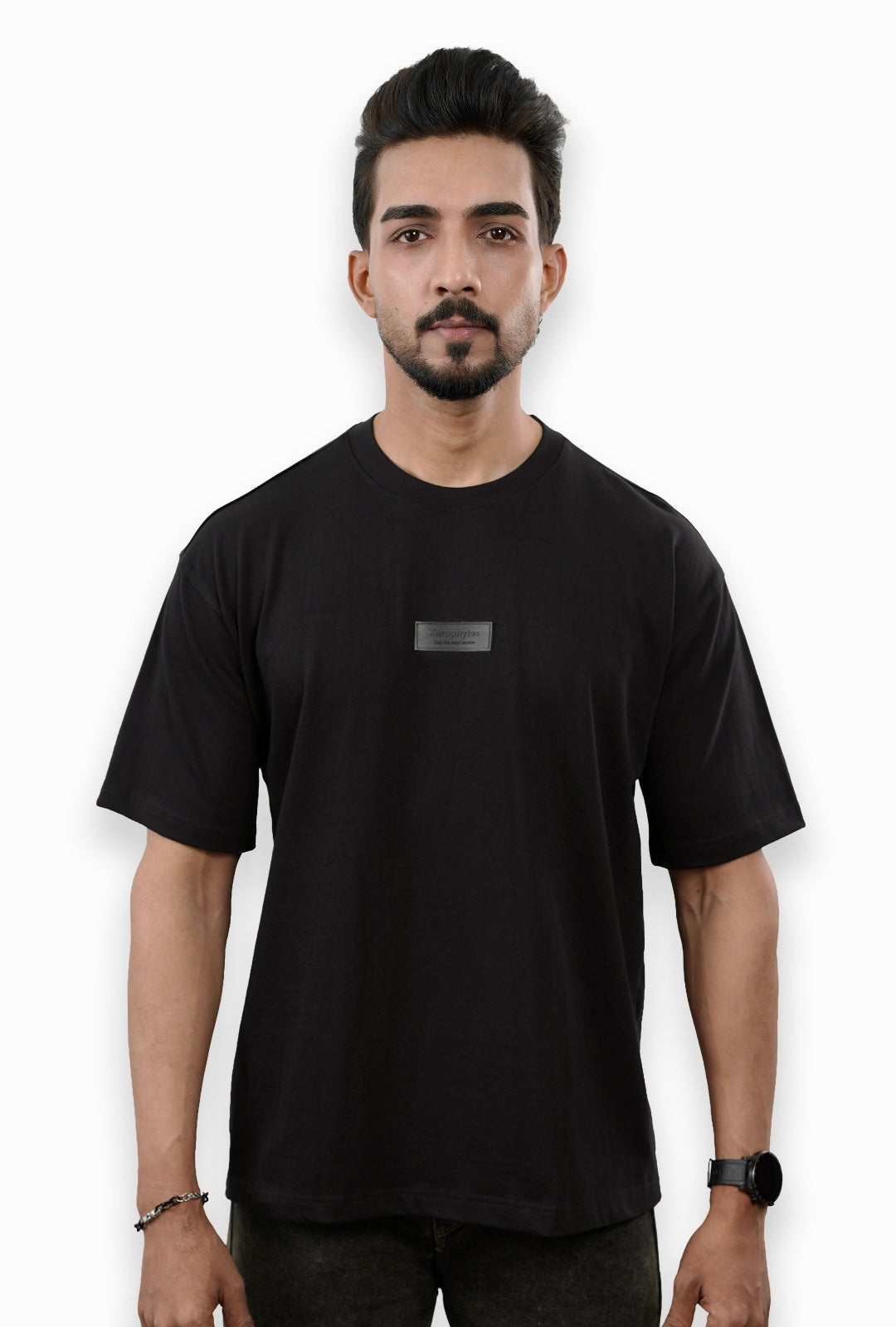 Men Black Neon Green Graphic