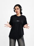 Women Black Neon Green Graphic